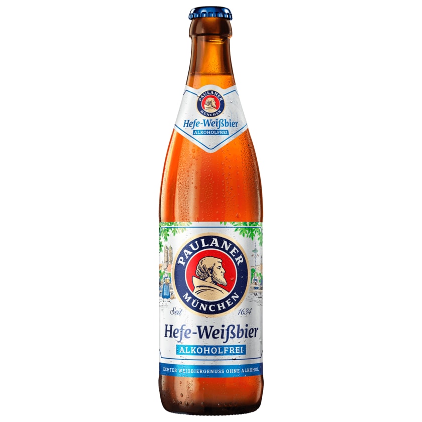 Paulaner Hefe-Weißbier alkoholfrei 0,5l